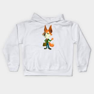 Fox Illustration Kids Hoodie